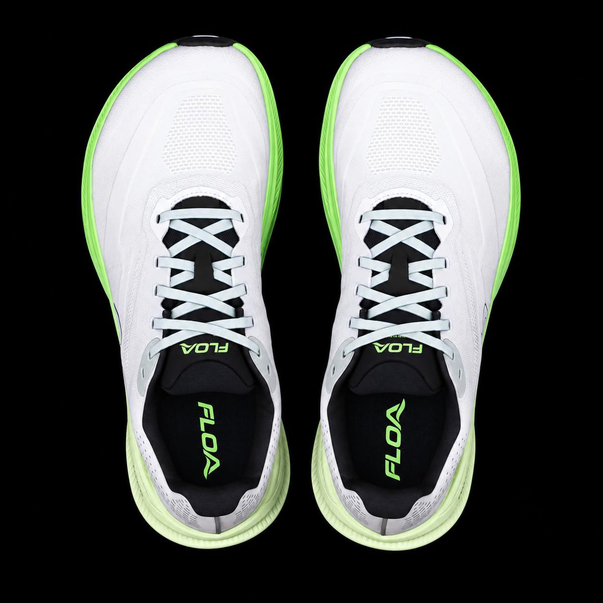 FLOA Speed 3 top view showing wide toe box